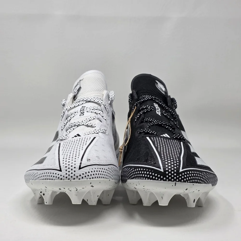 Adidas Adizero Electric Men Size 12 Cleats Snack Attack White Black IE4401 New - Picture 5 of 11